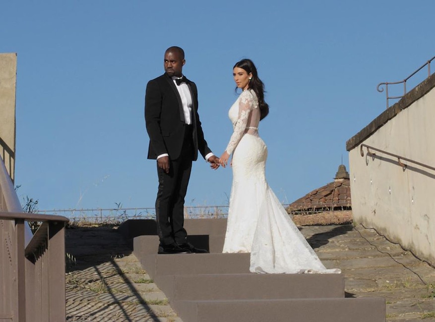 Kim Kardashian, Kanye West, Wedding